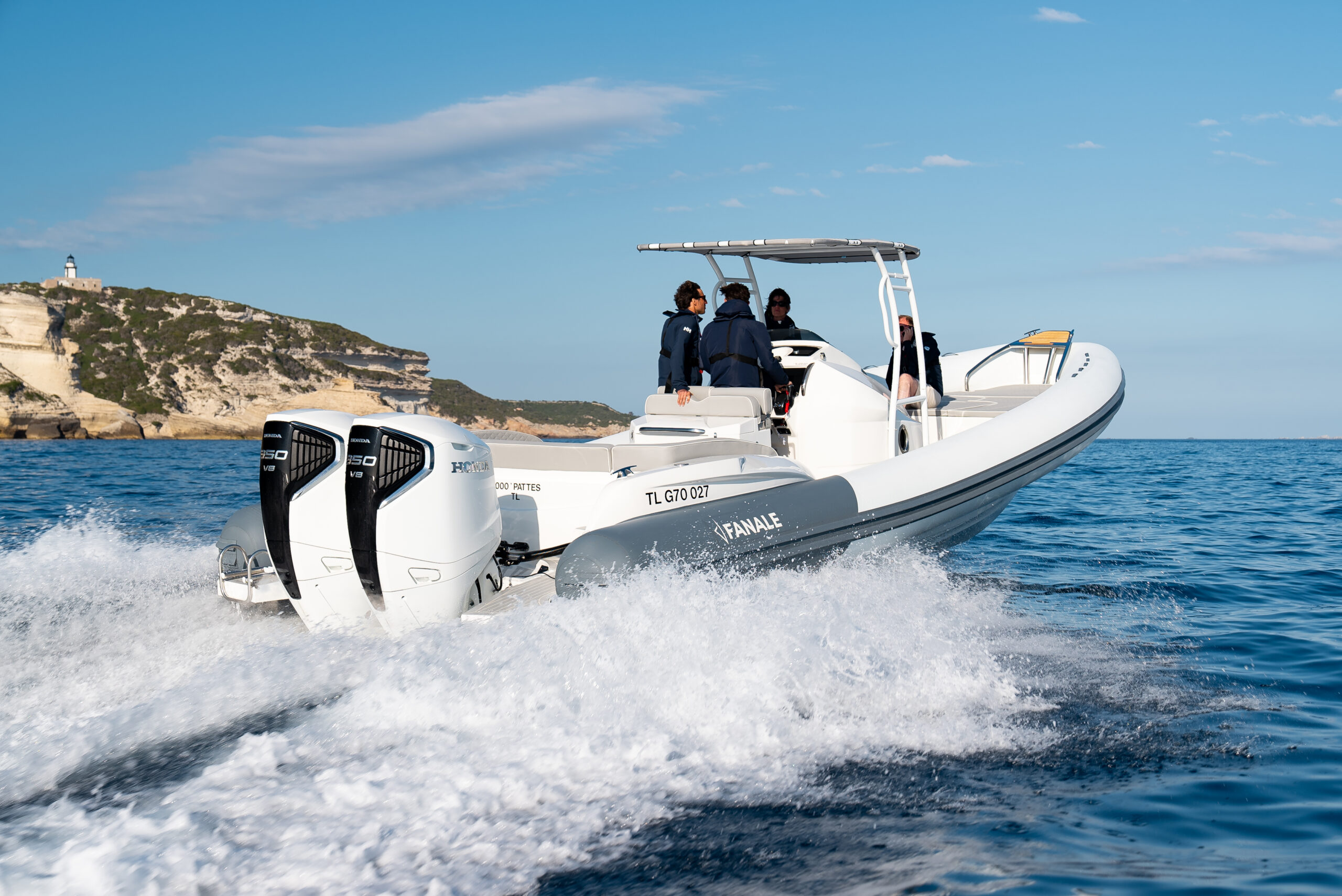 Motorisation semi-rigide Fanale Marine